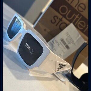 Prada Ivory Designer Sunglasses